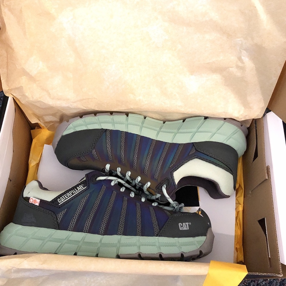 Workboots, safety shoes US6.5